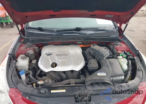 2011 Hyundai Sonata Hybrid z USA, uszkodzony, nr VIN KMHEC4A44BA018712